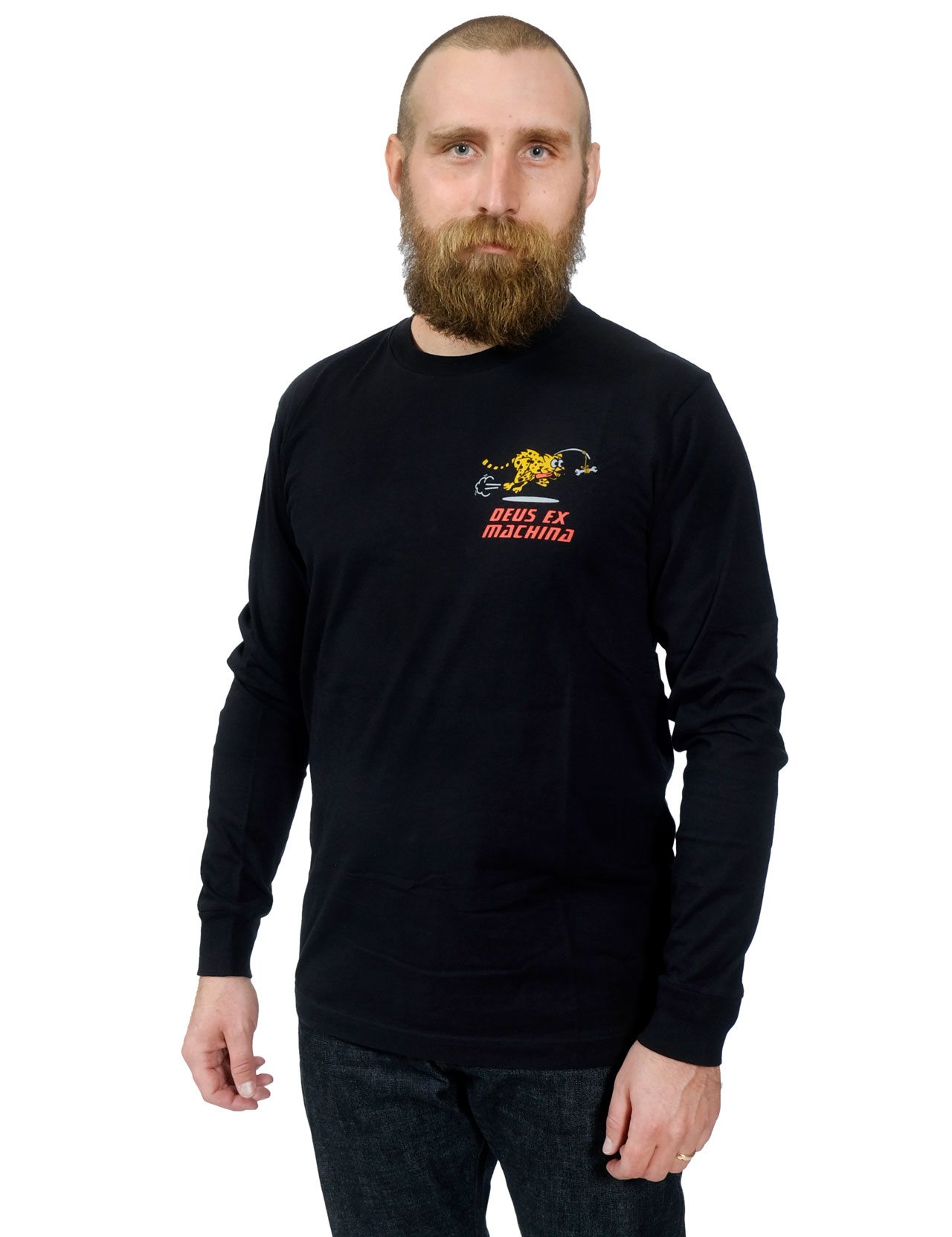 Deus - Rambler Long Sleeve Tee - Black