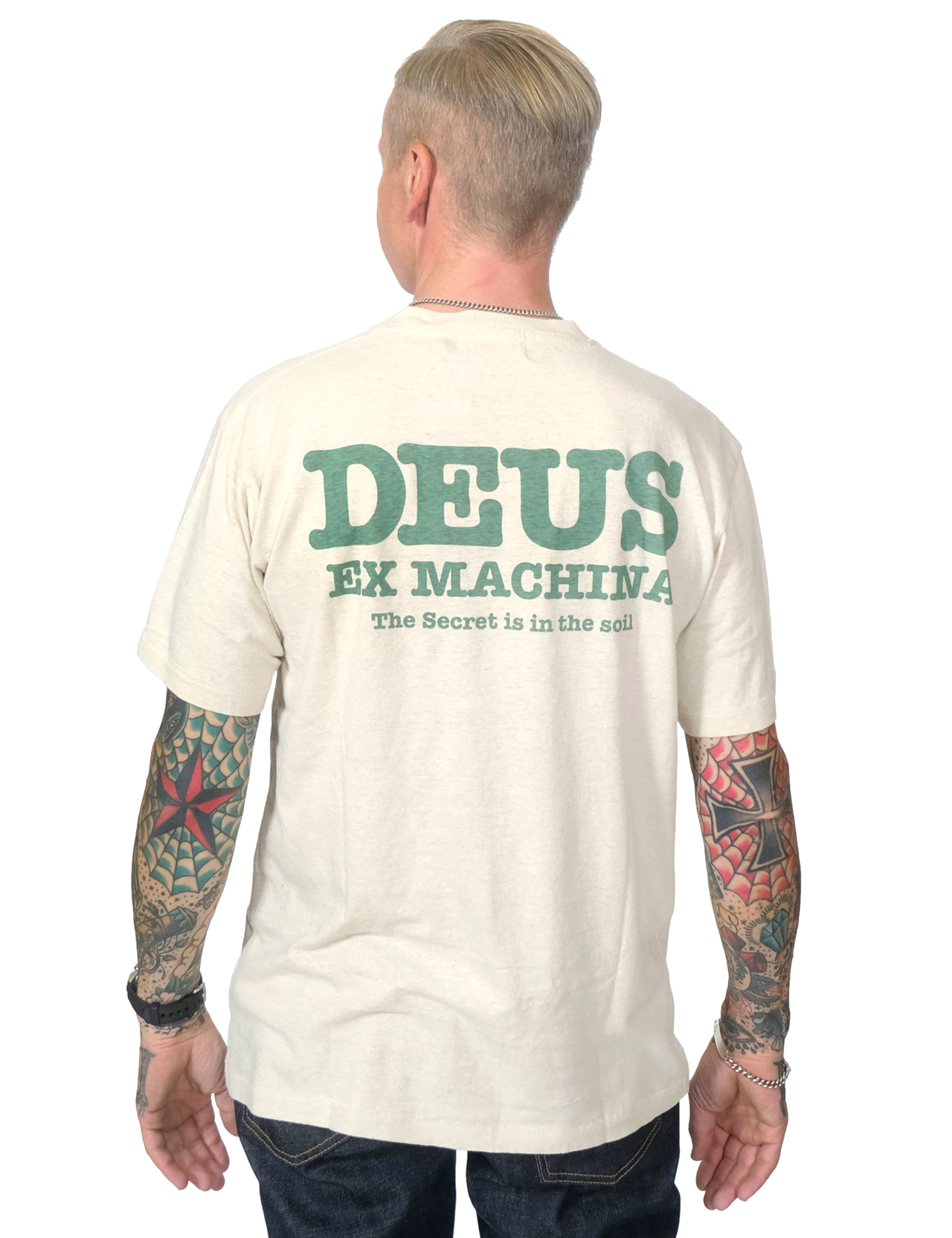 Deus Slapstick Tee (Vintage White) main image 0