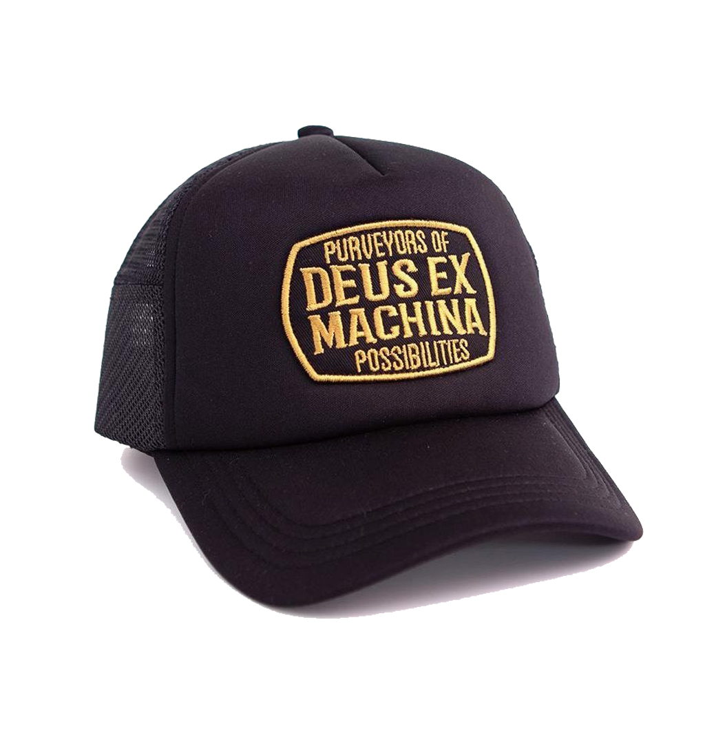 Deus - Waxxy Trucker Hat - Black