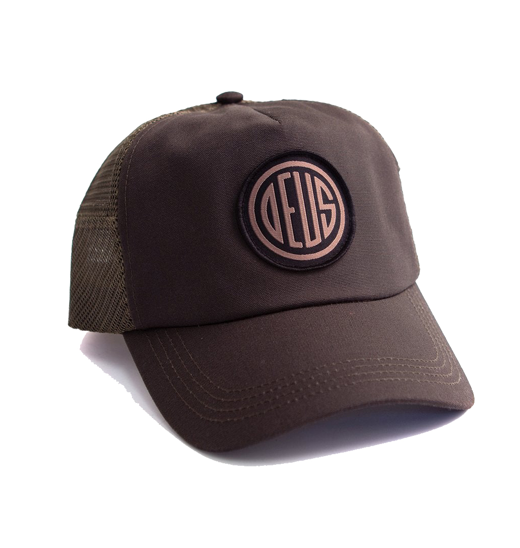 DEUS Soup Trucker cap - Orange- €34,95