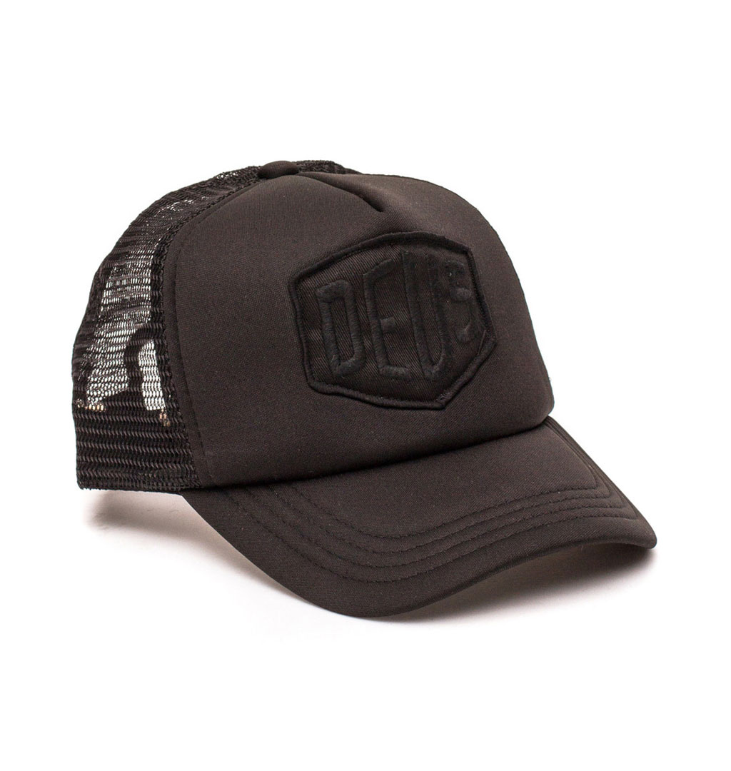 Deus - Baylands Trucker Hat - Black/Black