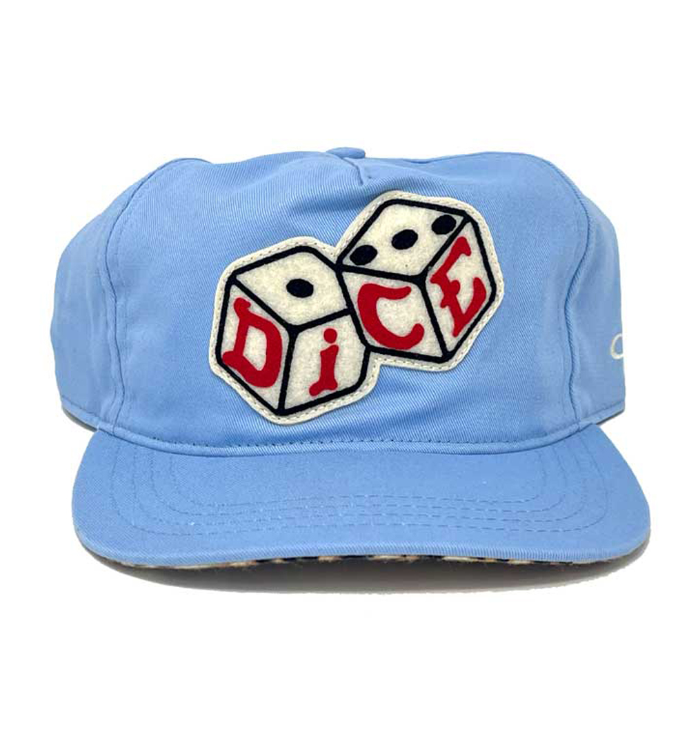 The Ampal Creative - DiCE Bones II Snapback - Blue / Leopard