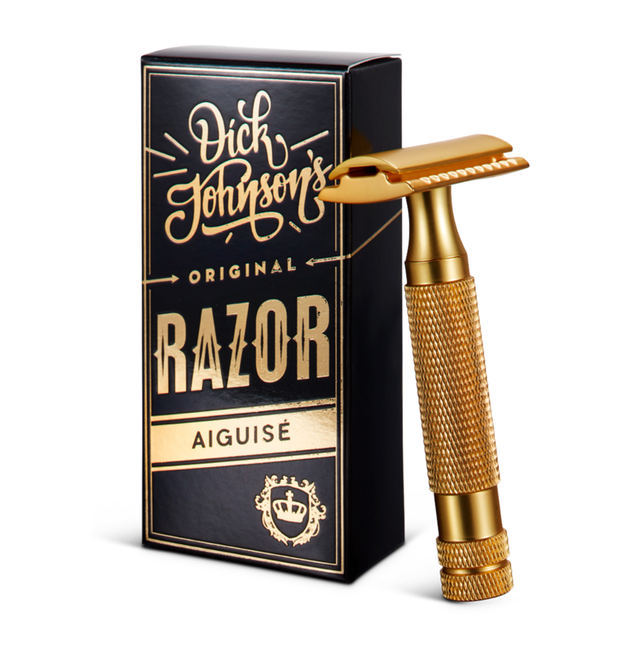 Dick Johnson - Safety Razor Gold Aiguisé 