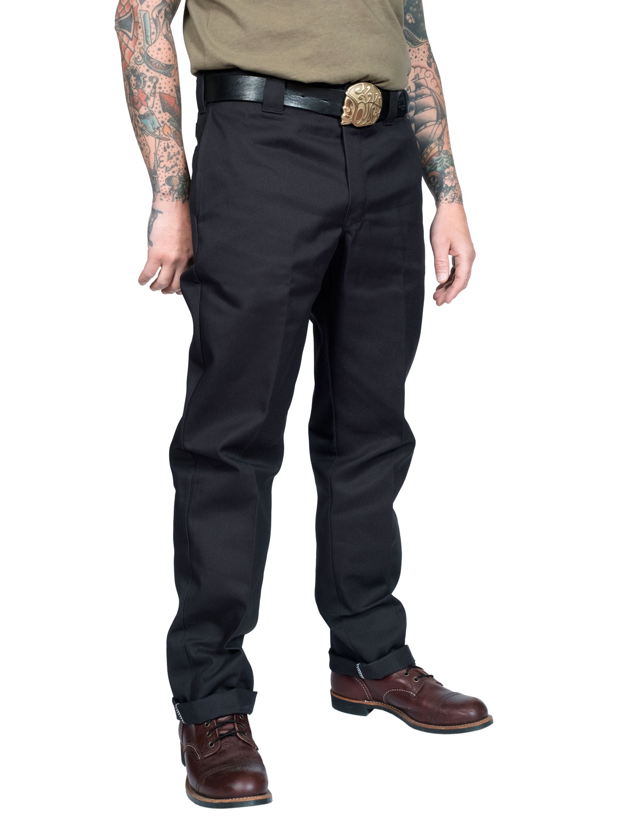 Dickies - 873 Slim Straight Regular Waist Work Pant - Black