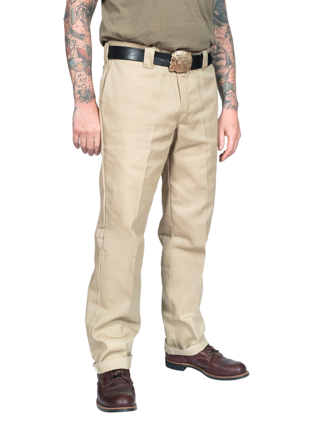 Dickies - 873 Slim Straight Regular Waist Work Pant - Khaki