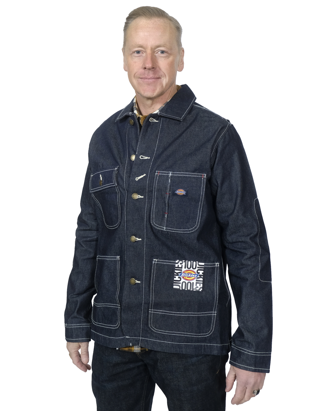 Dickies - Denim 100 Anniversary Chore Jacket - Indigo