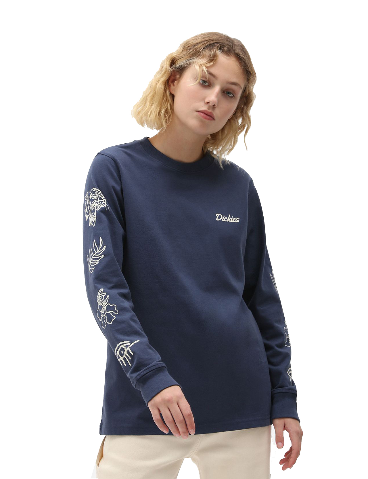 Dickies---Harmony-Long-Sleeve-T-Shirt---Navy1