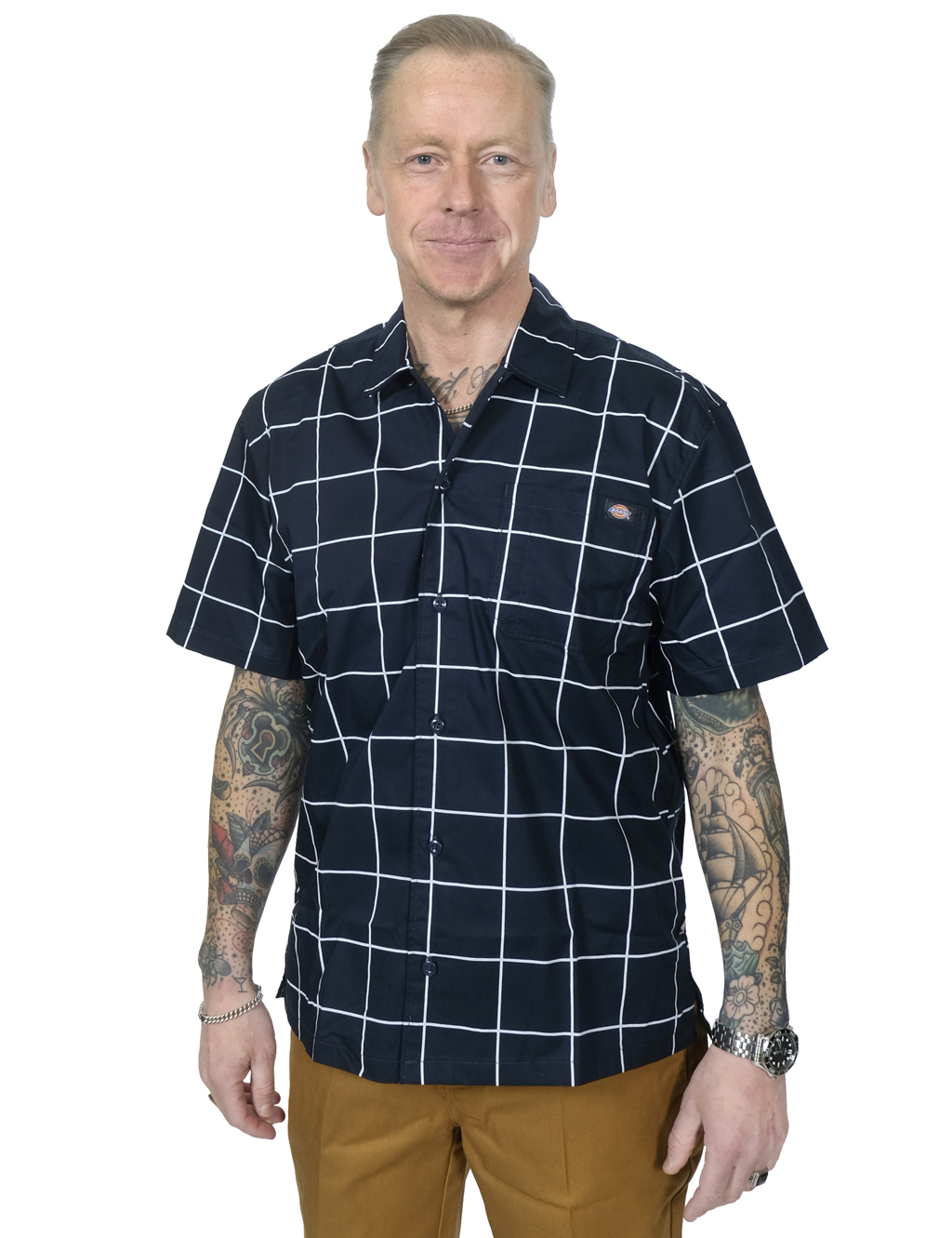 Dickies - Mount Vista Short Sleeve Shirt - Dark Navy