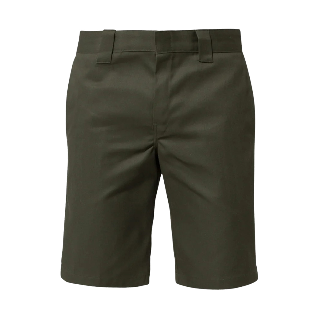 Dickies---Slim-Fit-Shorts---Dark-Green1