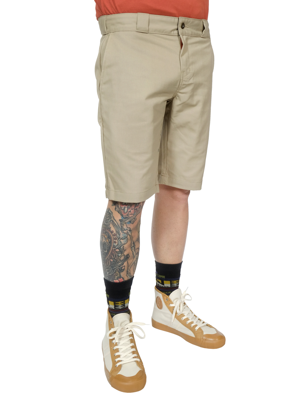 Dickies---Slim-Flex-Work-Short---Khaki-1