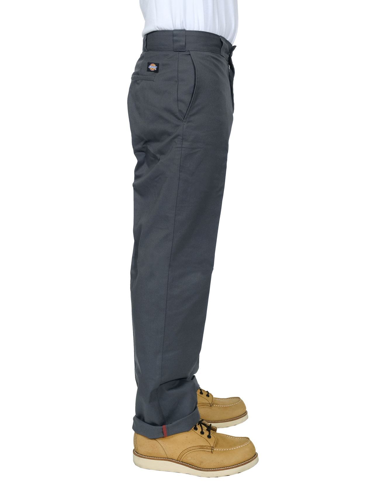 Dickies Mens Charcoal FLEX Skinny Straight Fit Work Pants WP801CH 