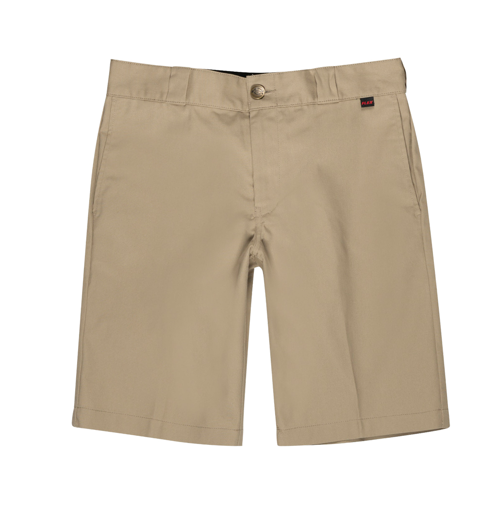 Dickies---Slim-Striaght-Flex-Work-Shorts---Khaki1