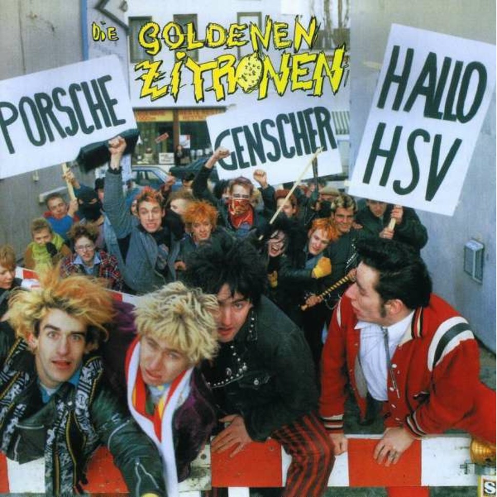 Die-Goldenen-Zitronen---Porsche--Genscher--Hallo-HSV-(Color-Vinyl)(RSD2021)---LP