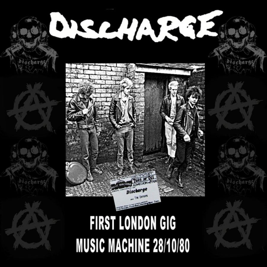 Discharge - First London Gig Music Machine 28/10/80 (Clear Vinyl) - LP