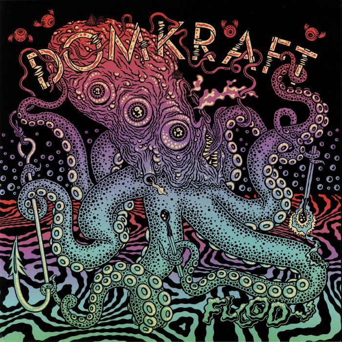 Domkraft - Flood (Green/Pink Splatter) - LP