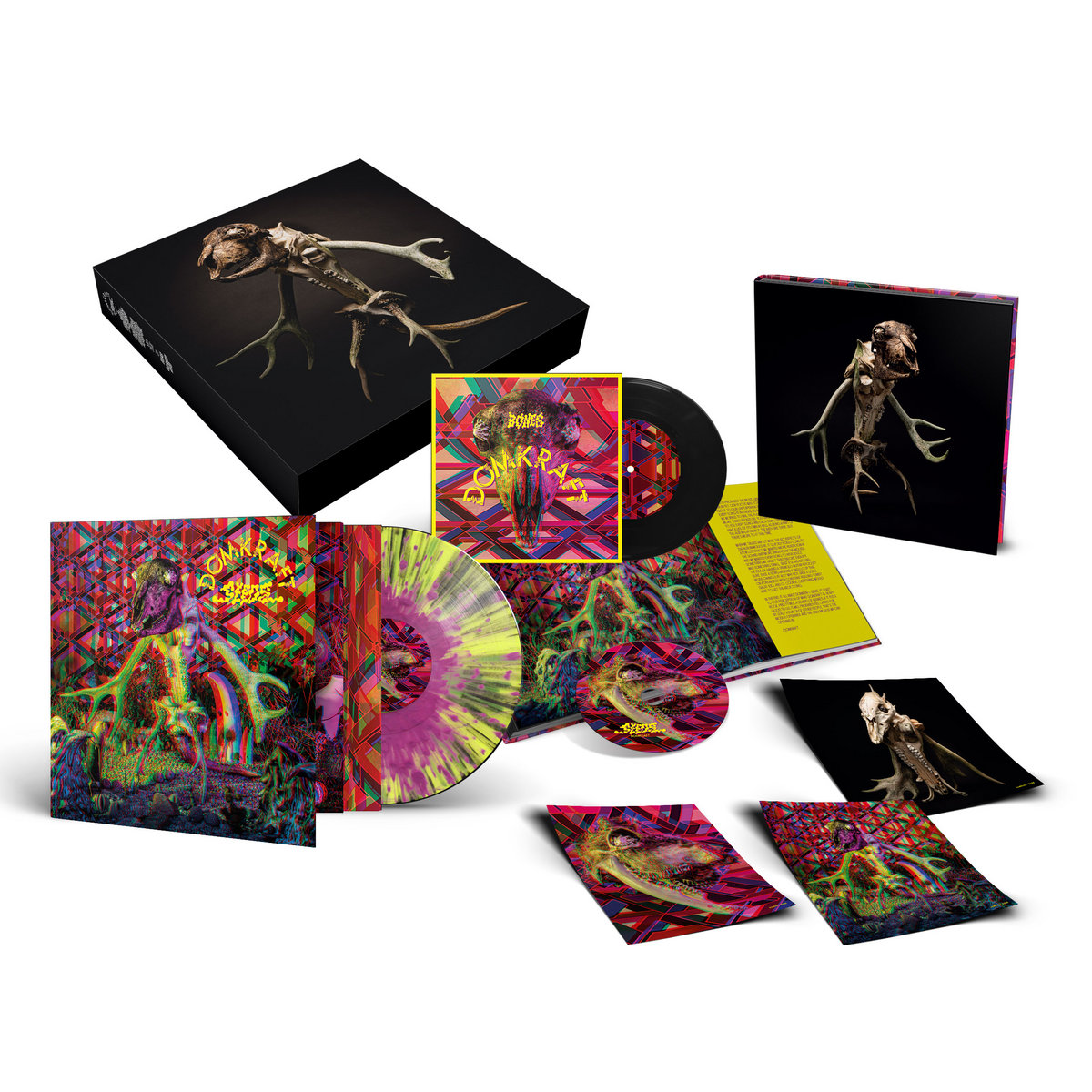 Domkraft - Seeds - Box (Splatter Vinyl LP/Vinyl 7´/CD) - LP