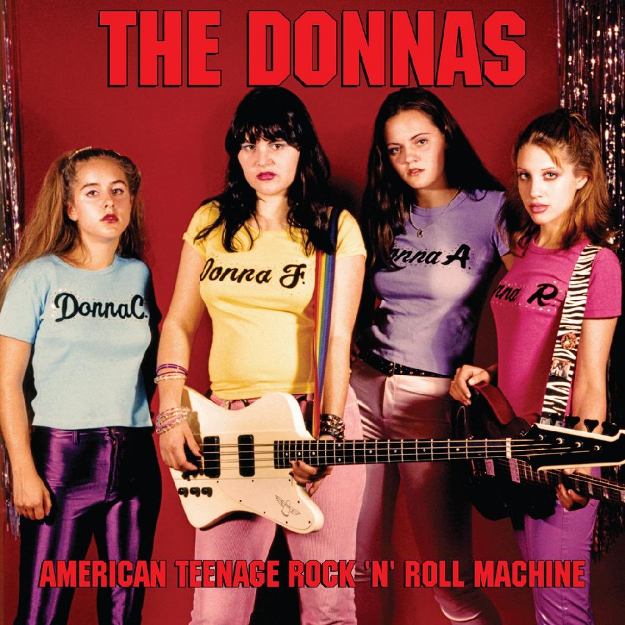 Donnas, The - American Teenage Rock n Roll Machine (Orange Swirl) - LP