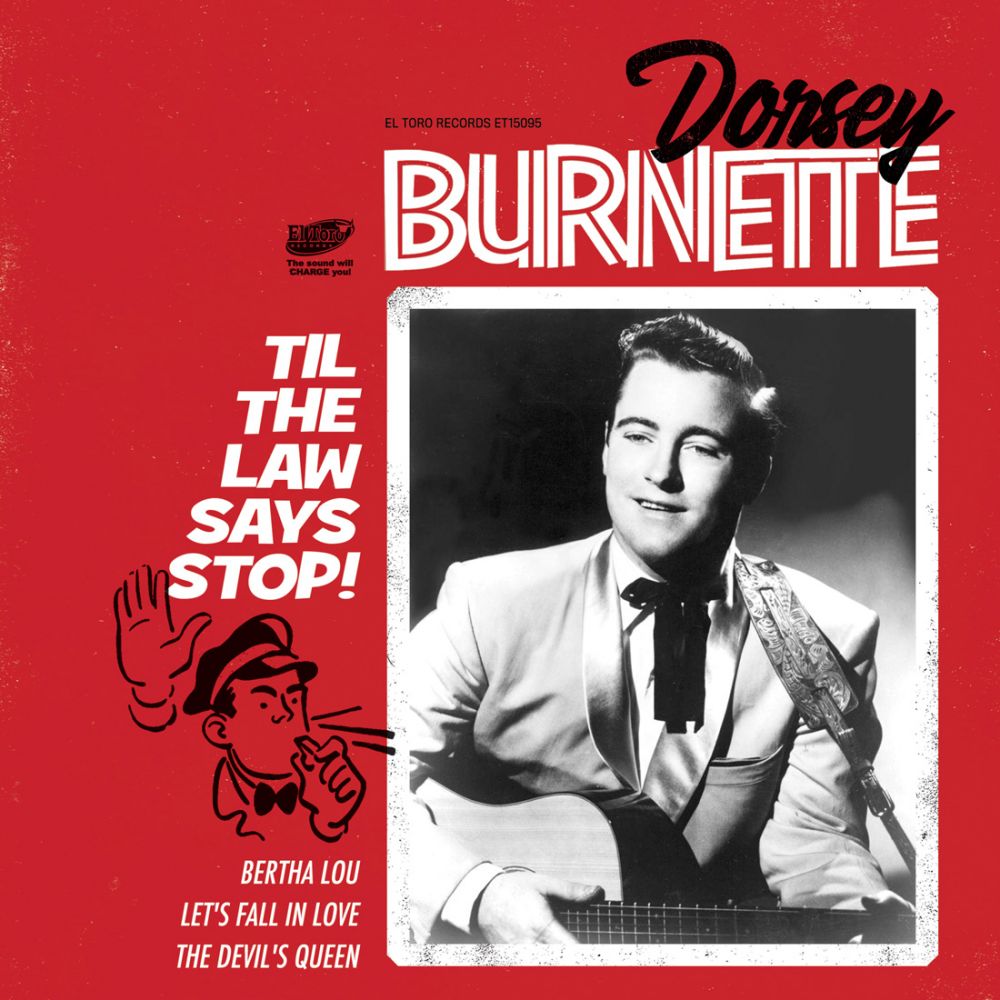 Dorsey-Burnette---Til-The-Law-Says-Stop-Red-transparent---7--EP