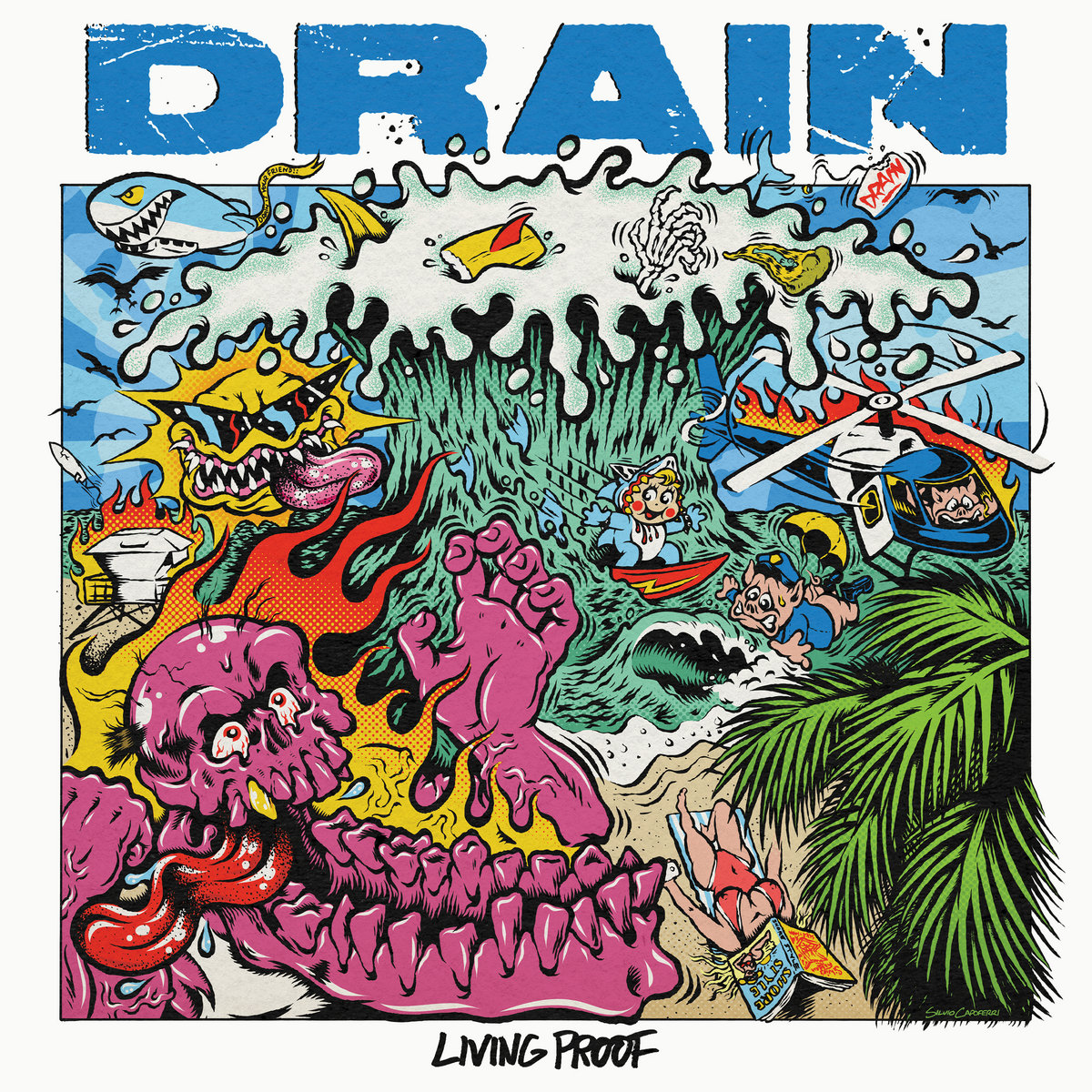 Drain - Living Proof (White & Purple Galaxy) - 12´