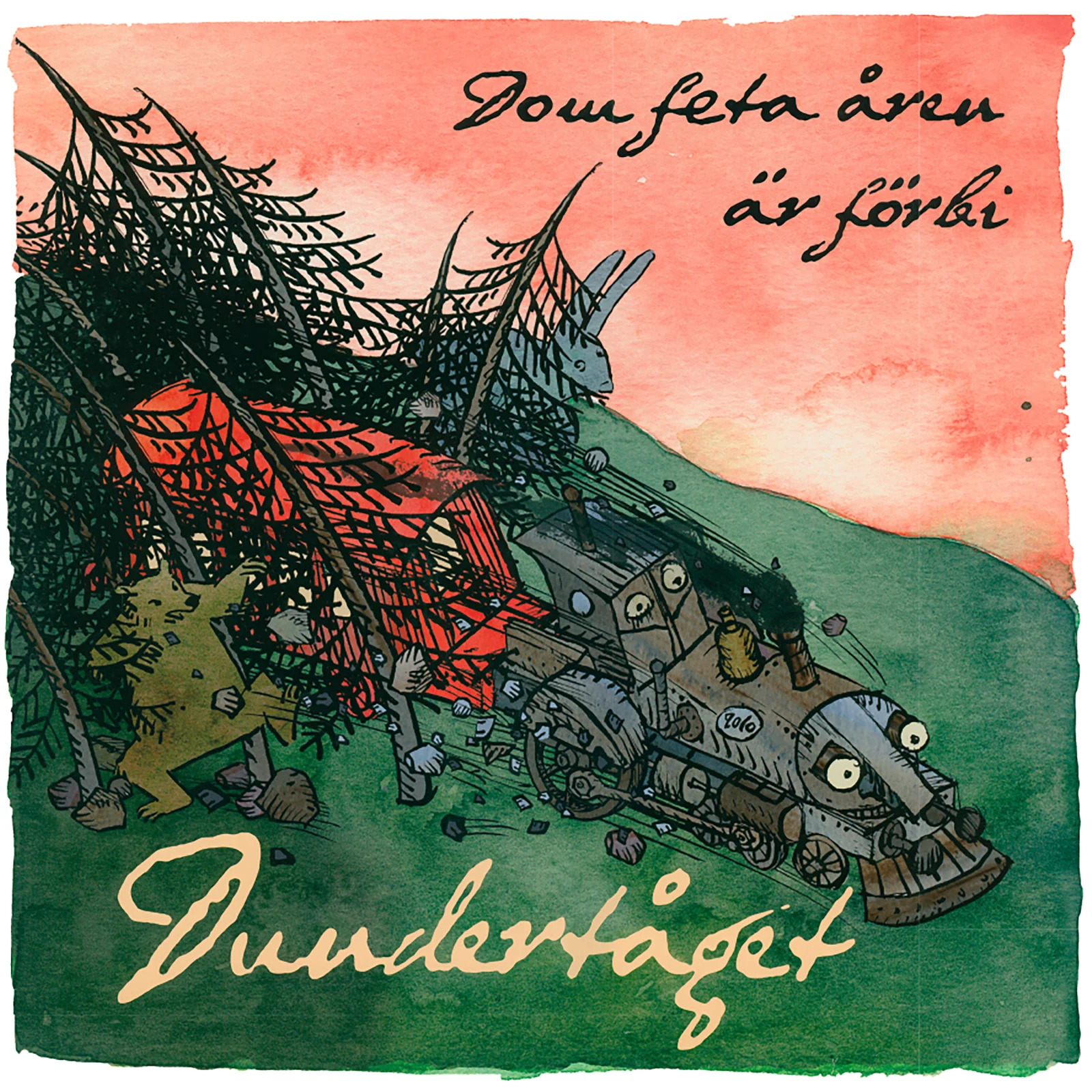 Dundertåget - Dom feta åren är förbi (RSD2026) - LP
