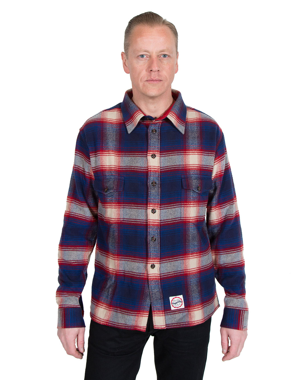 Eat Dust - Northwind Over Shirt Black Bear - Checked
