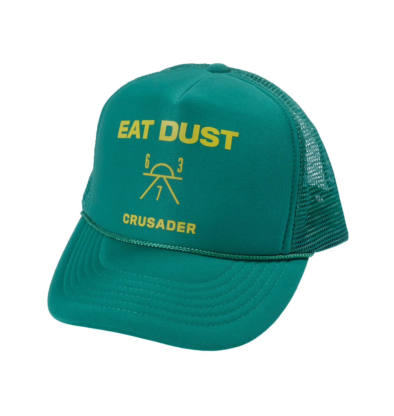 Eat Dust - Crusader Trucker Cap - Green