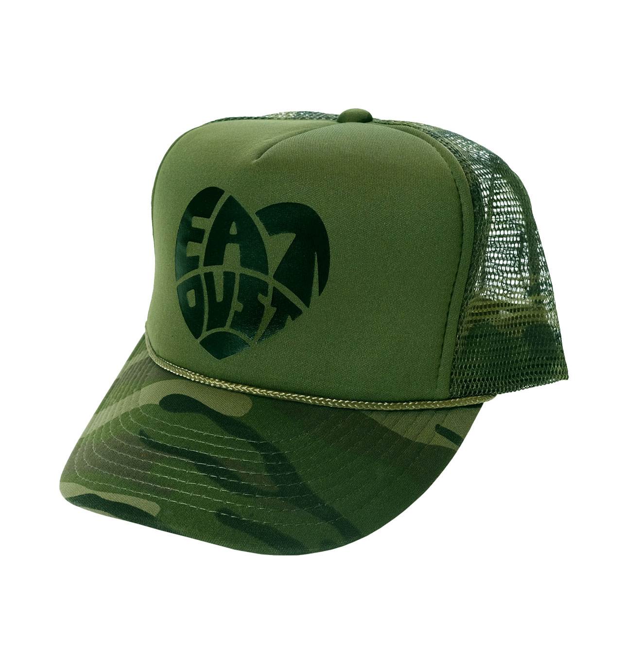 Eat Dust - Love Trucker Cap - Camo