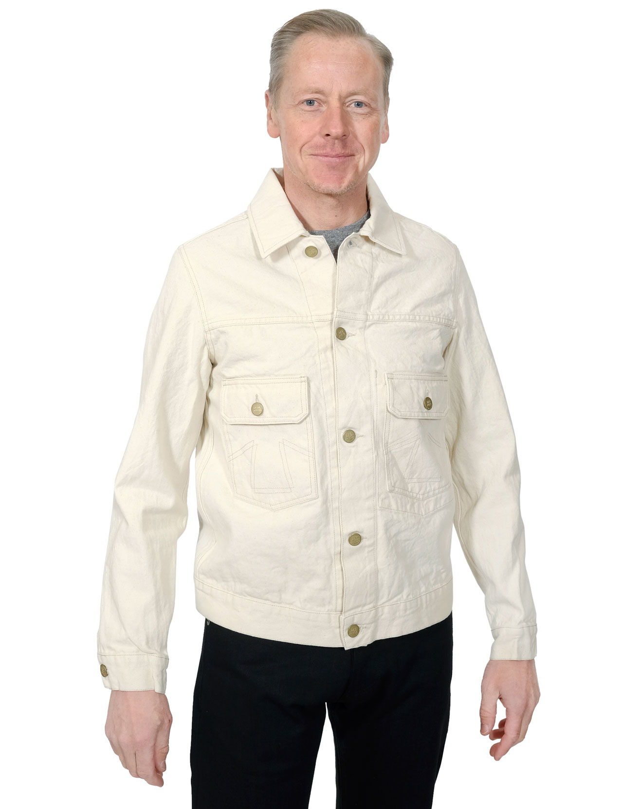 Eat Dust - Type Dust Bull Denim Jacket Rinsed - 14oz