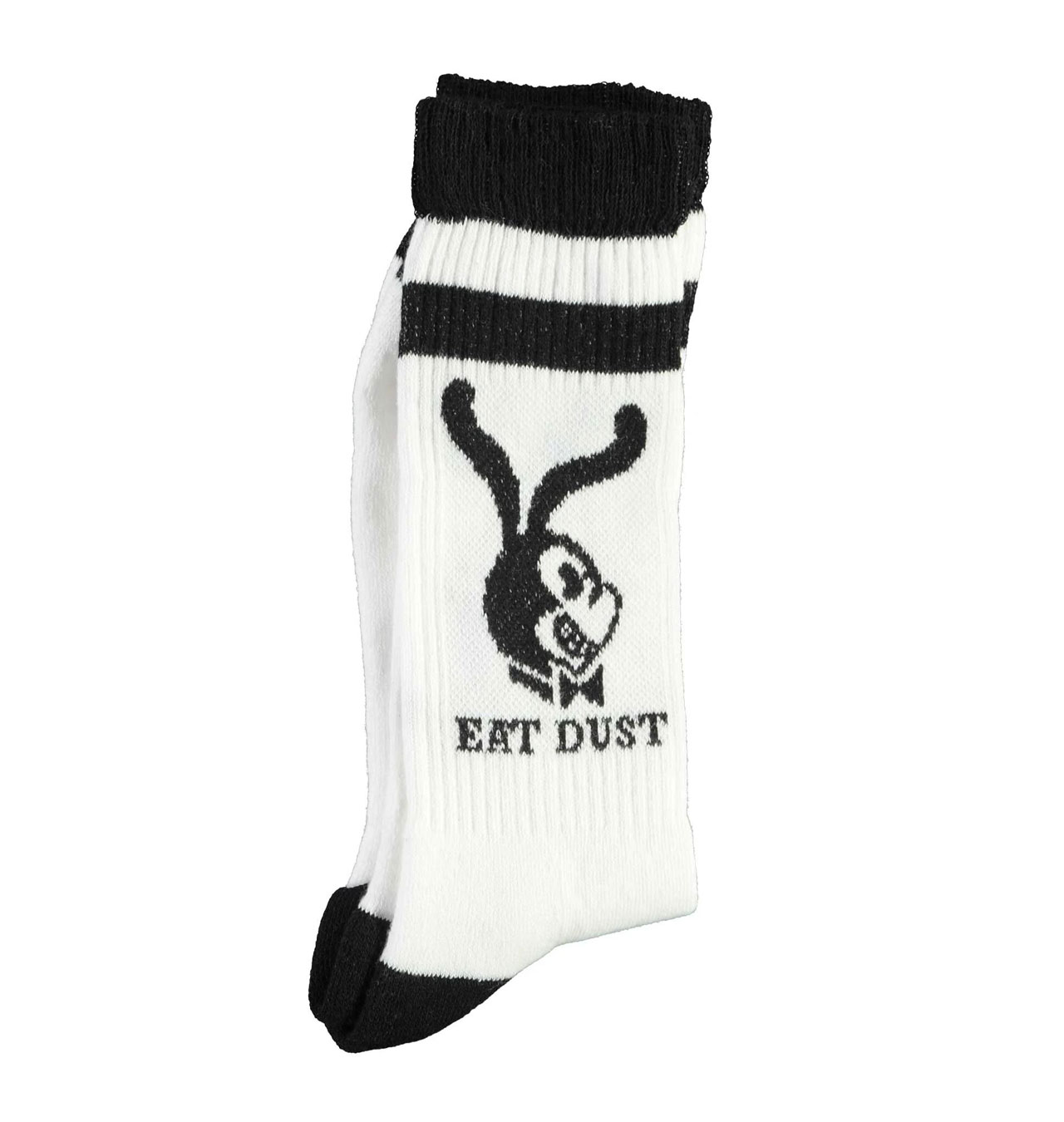 Eat Dust - X Bunny Dust Cotton Socks - White