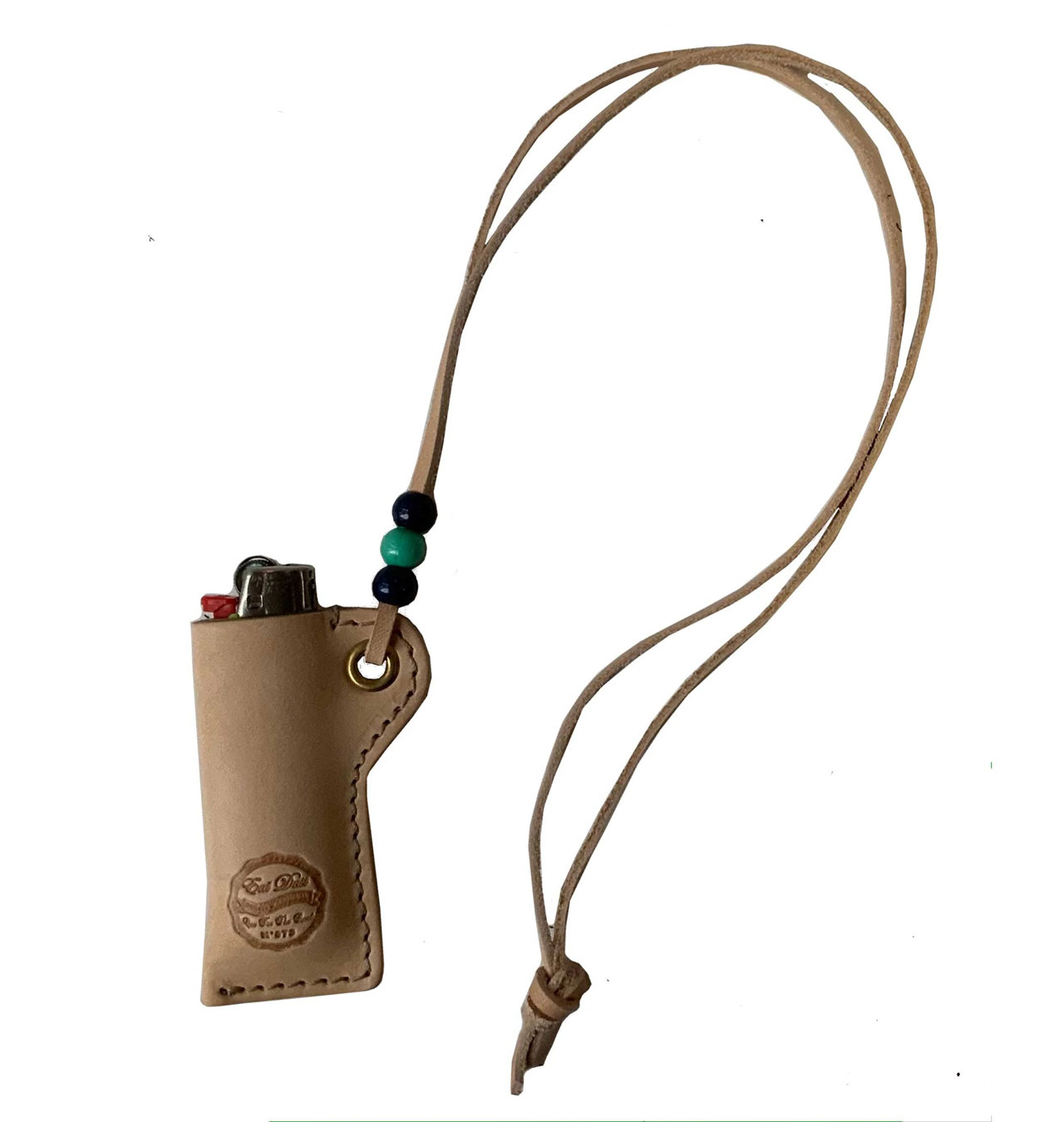 Eat Dust - X Lighter Pouch Leather - Natural
