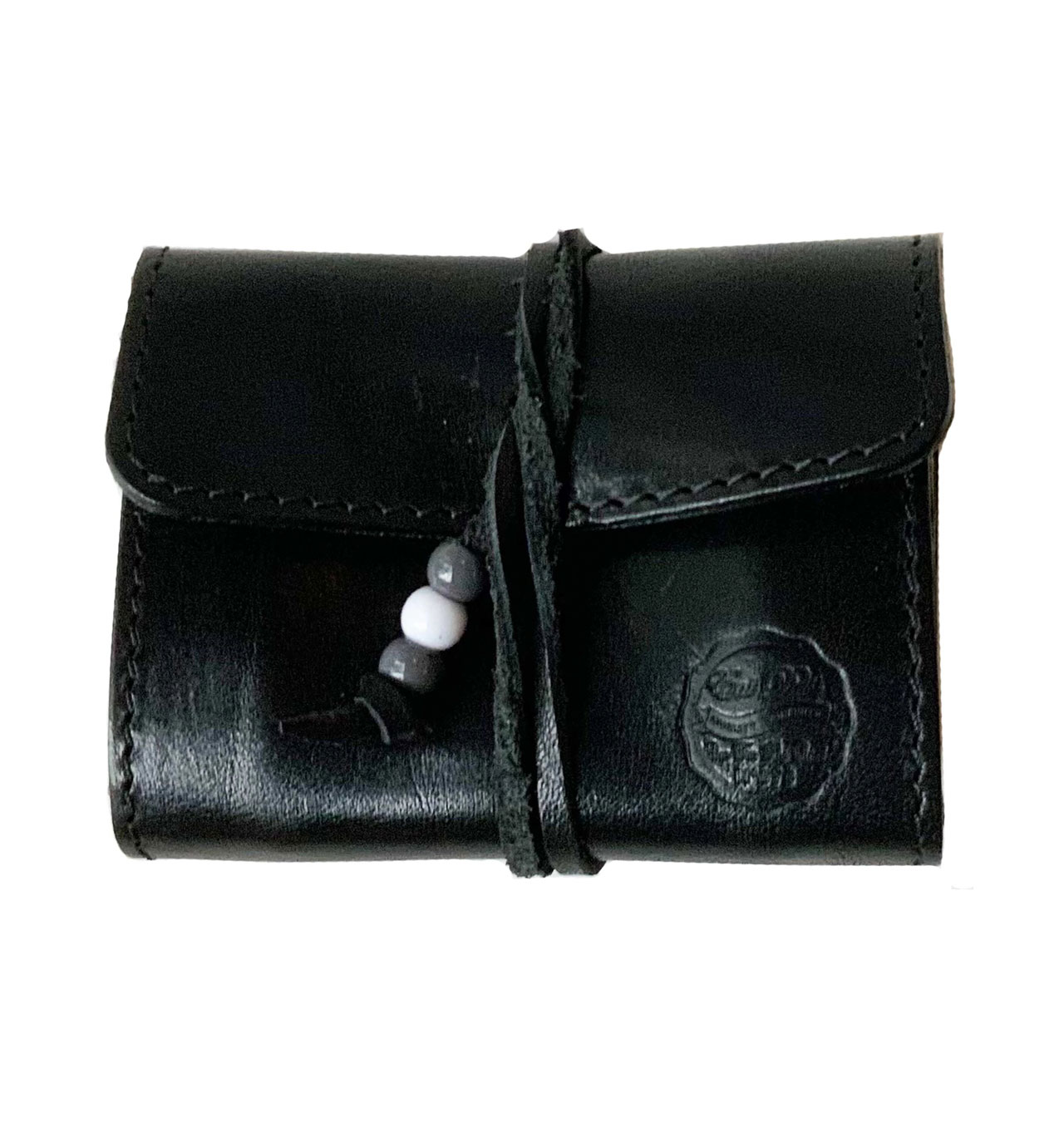 Eat Dust - X Stach Pouch Leather - Black