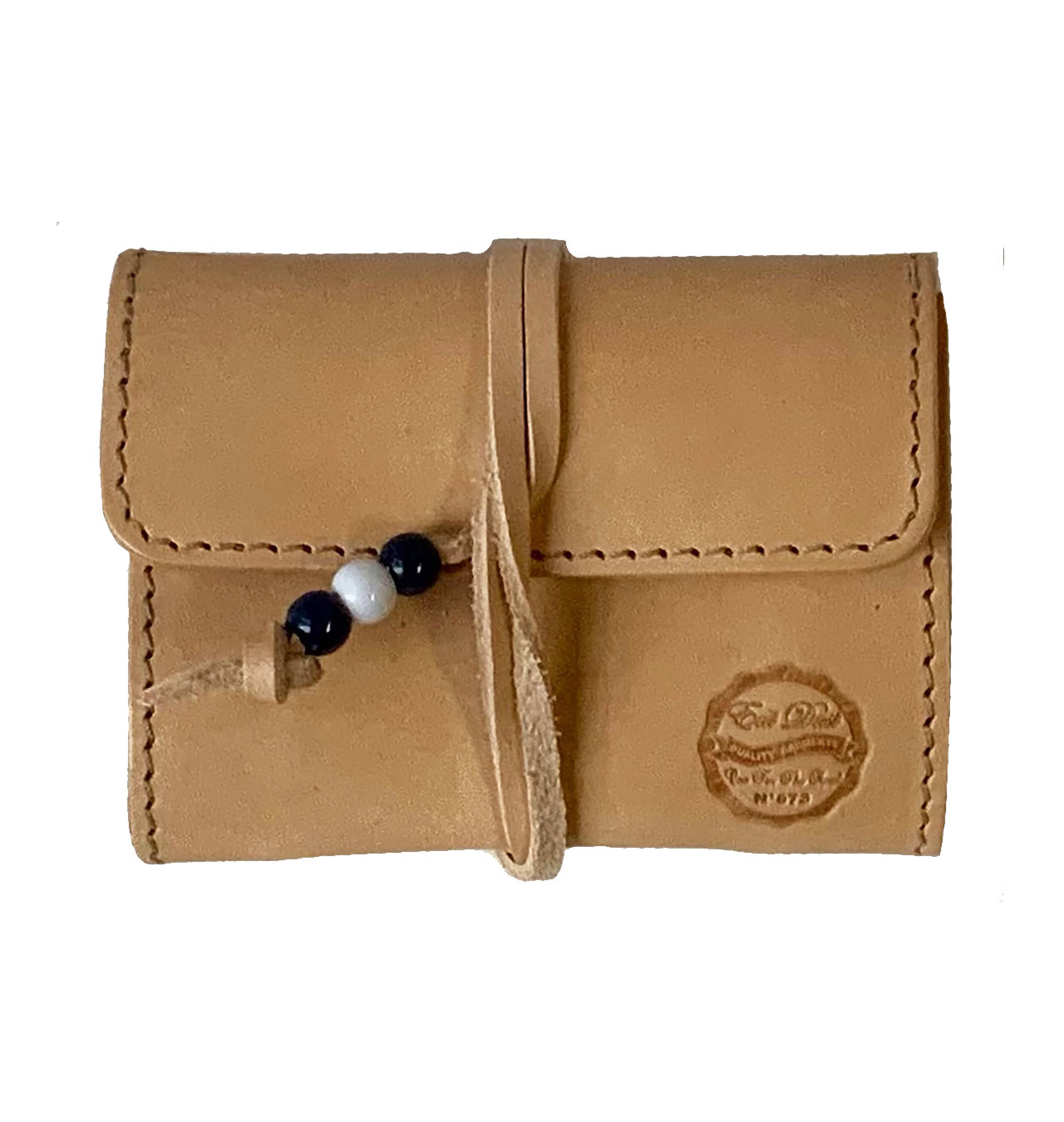 Eat Dust - X Stach Pouch Leather - Natural