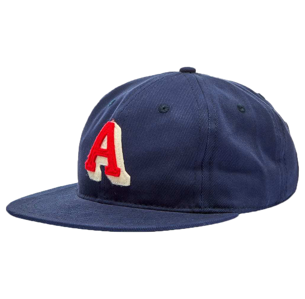 Ebbets Field - Atlanta Crackers 1939 Vintage Cotton Ballcap - Navy