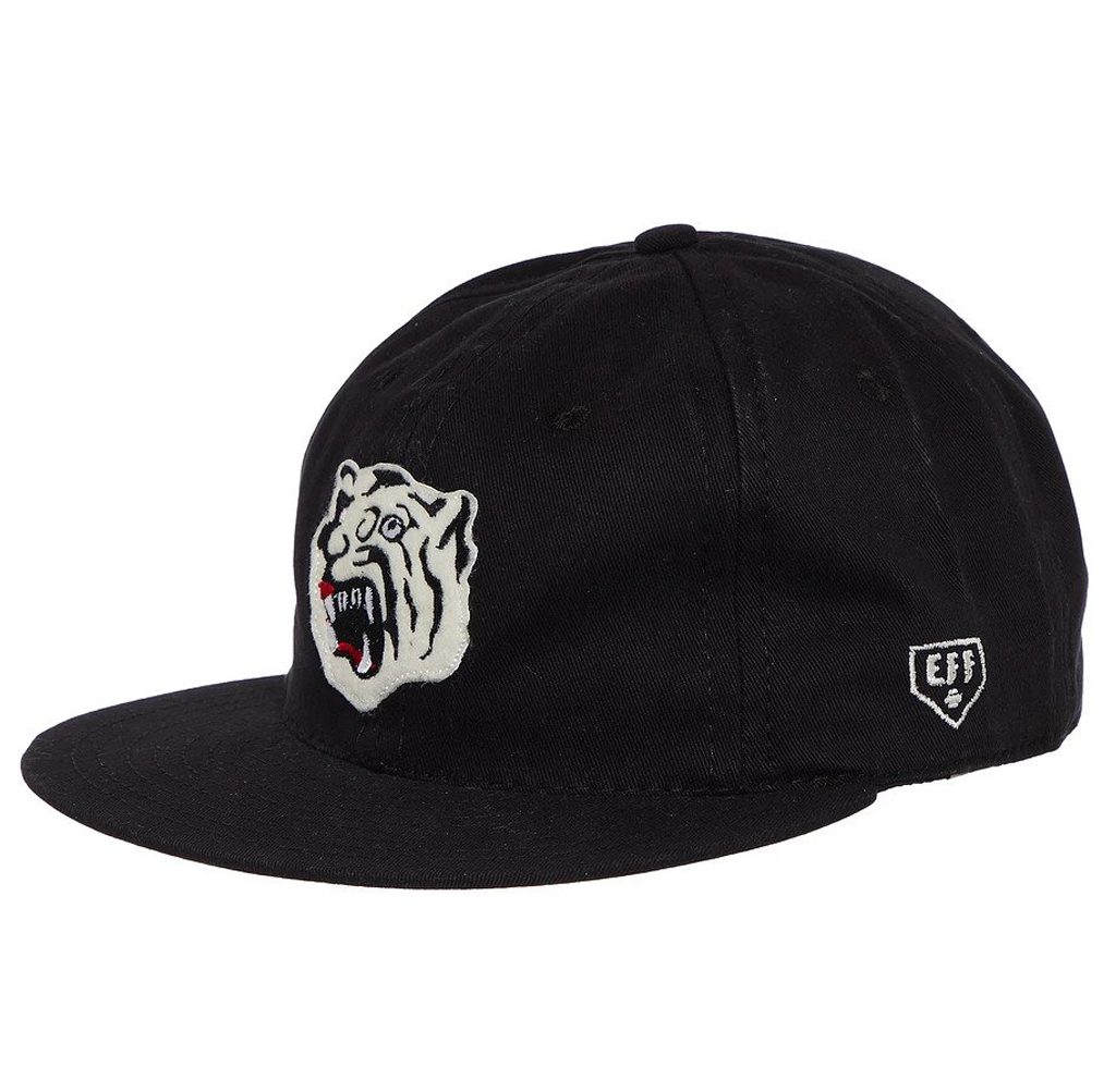 Ebbets Field Osaka Tigers Vintage Cotton Ball Cap Black
