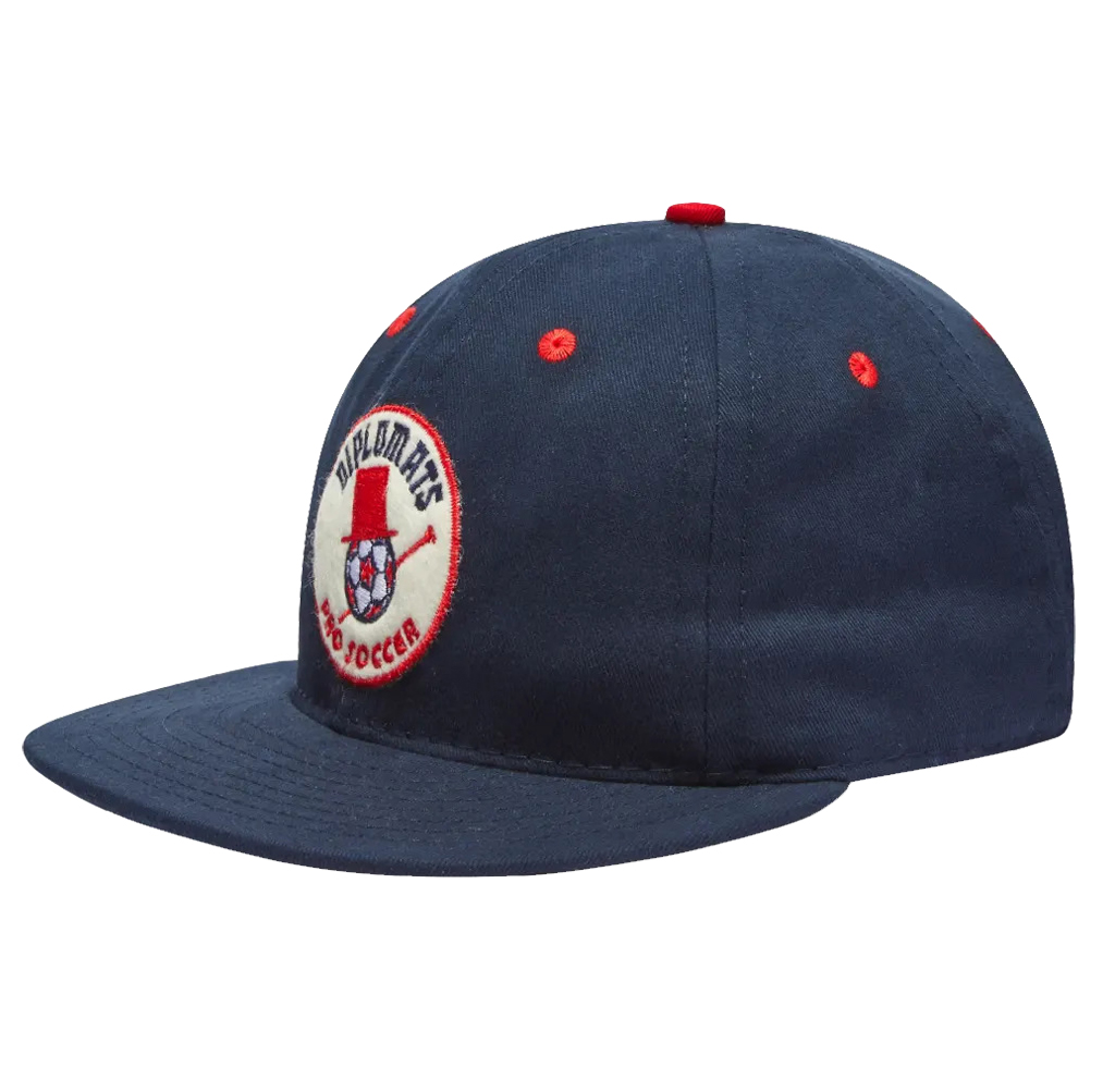 Ebbets-Field---Washington-Diplomats-1974-Vintage-Ballcap---Navy1