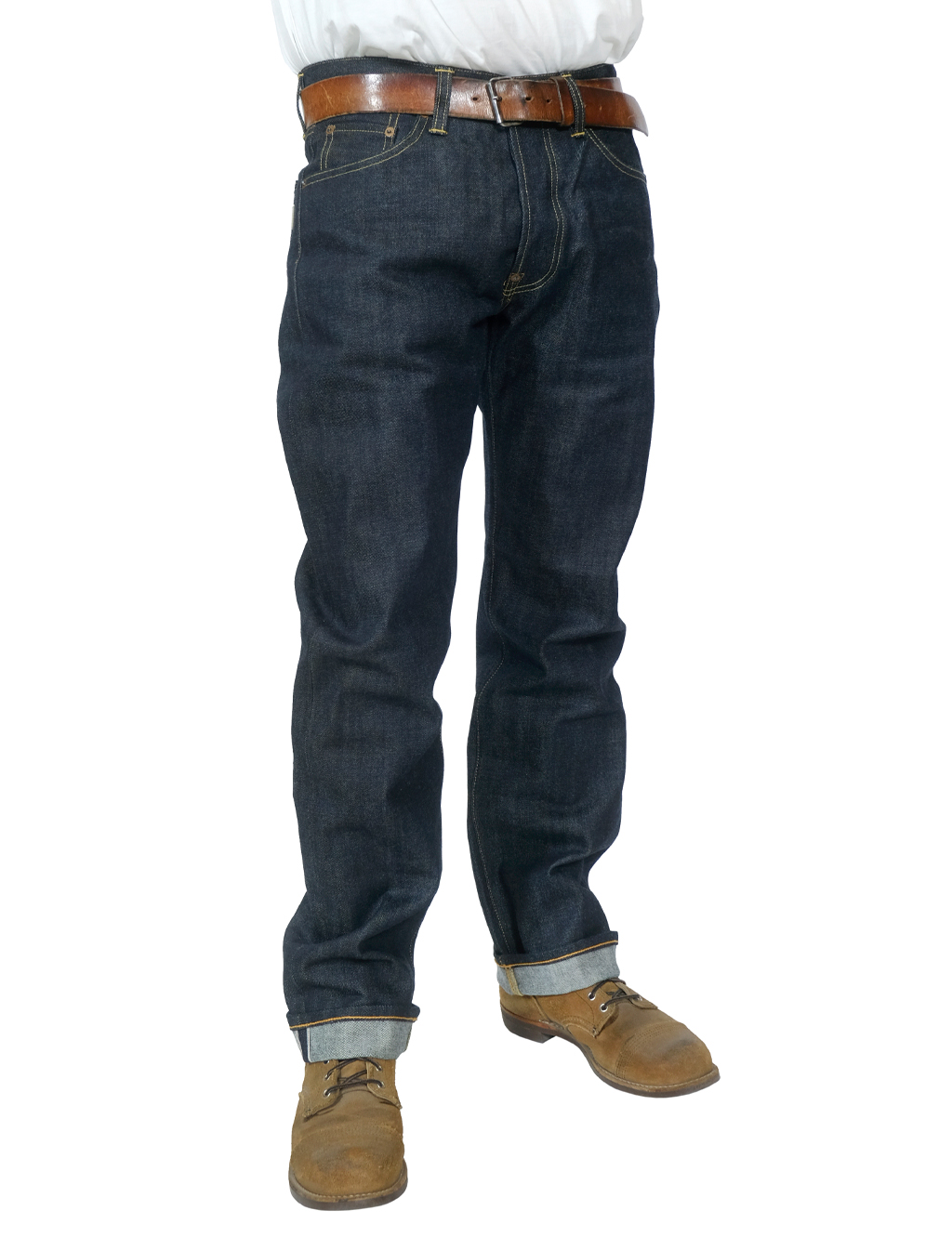 Edwin - Nashville Red Listed Selvage Denim Jeans (Unwashed) - 14oz 