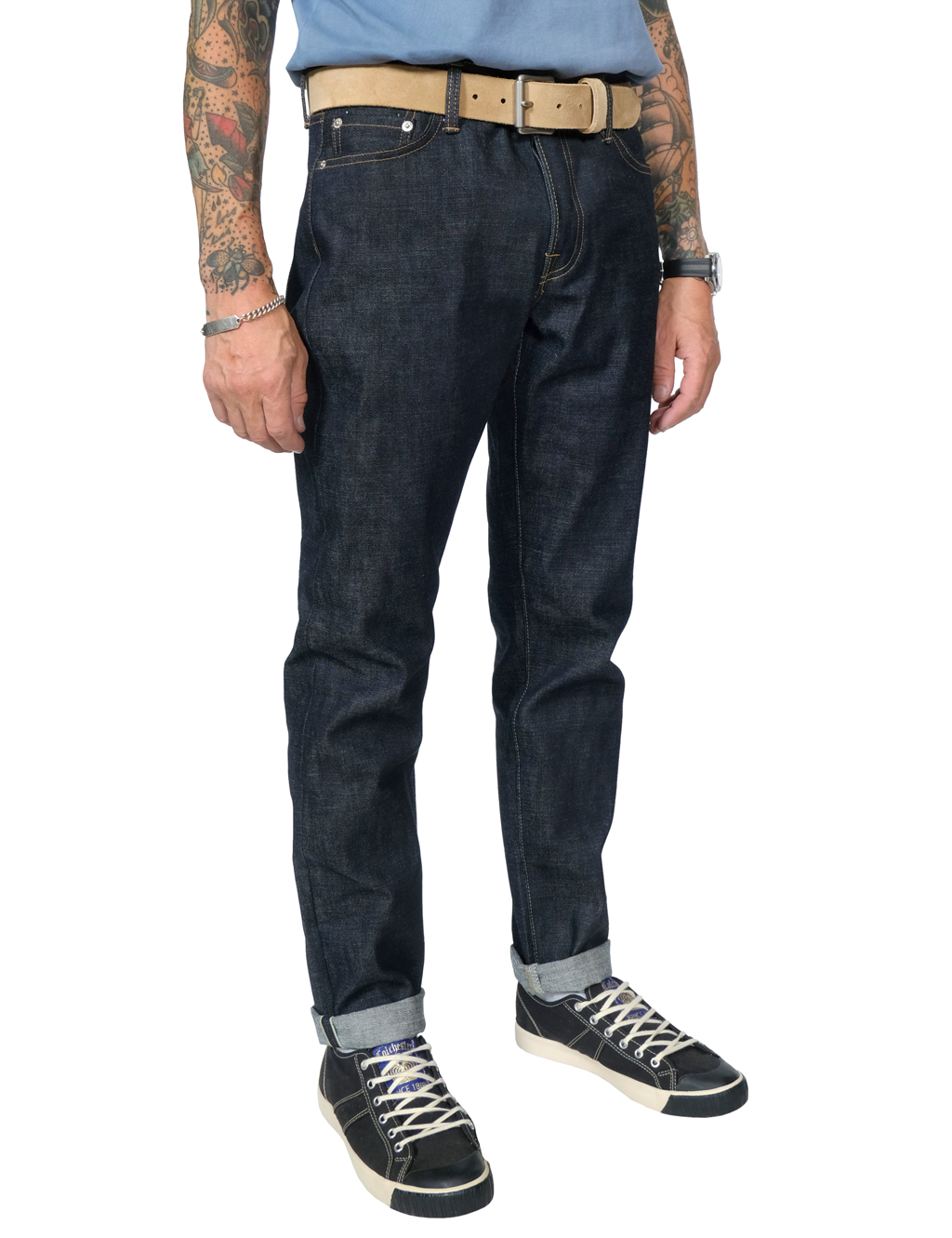 Edwin - Regular Tapered Jeans Nihon Menpu Rainbow Selvage - 13.5 oz