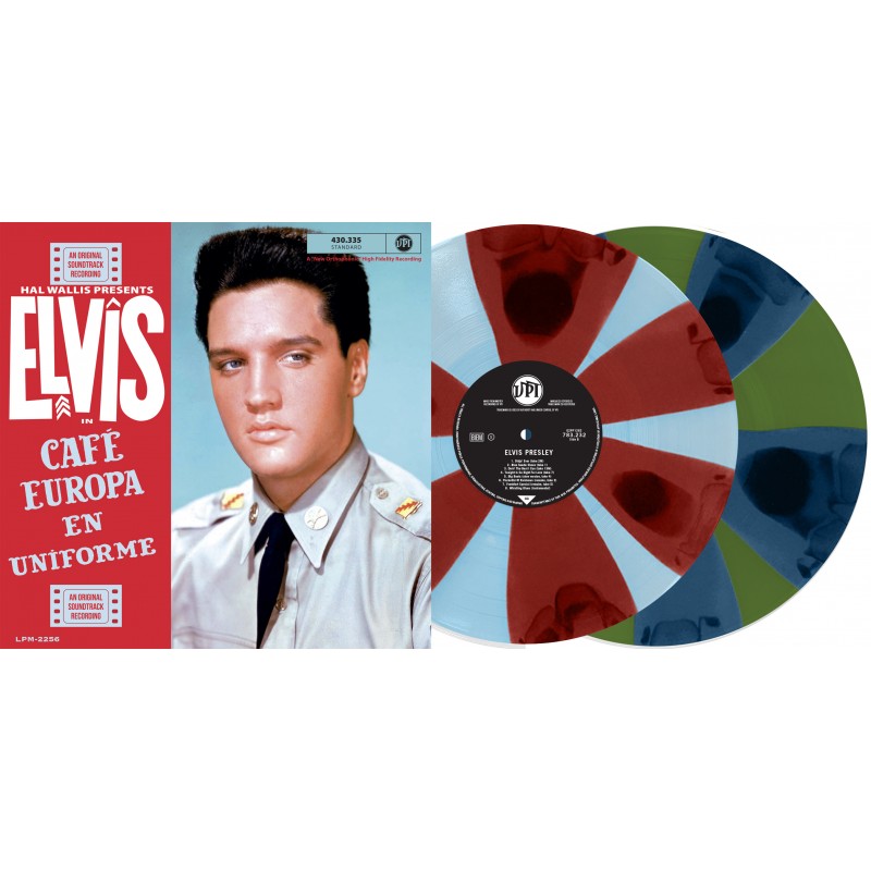 Elvis Presley - Café Europa en Uniforme (Green + Pink Propeller Vinyl) (RSD 2021