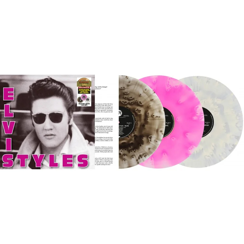 Elvis-Presley---Elvis-Styles-(Tri-Color)(RSD2024)---3-x-LP