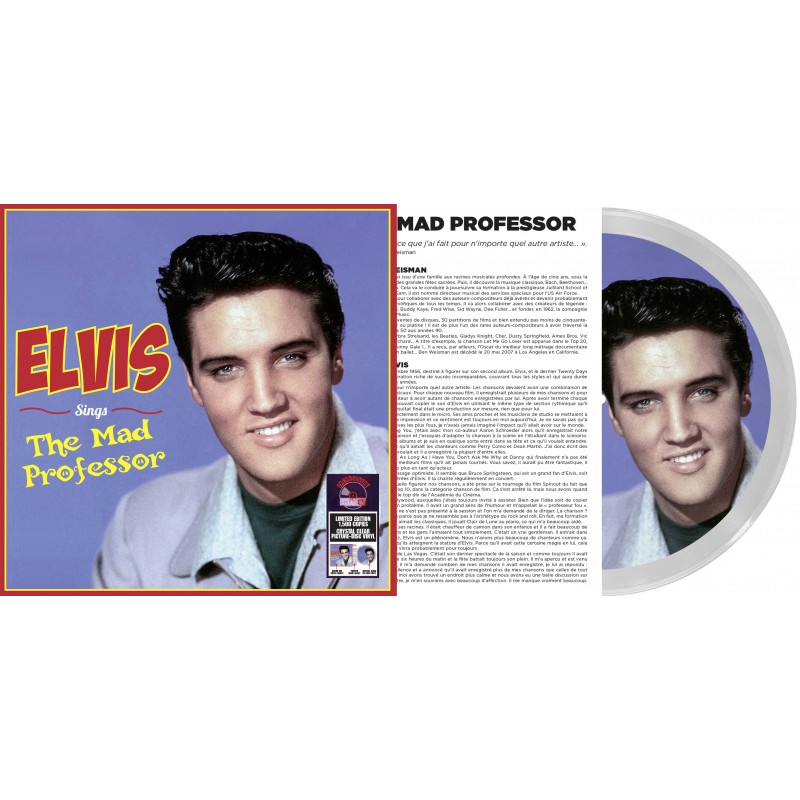 Elvis Presley - Sings The Mad Professor (Clear Picture Disc) (RSD 2021
