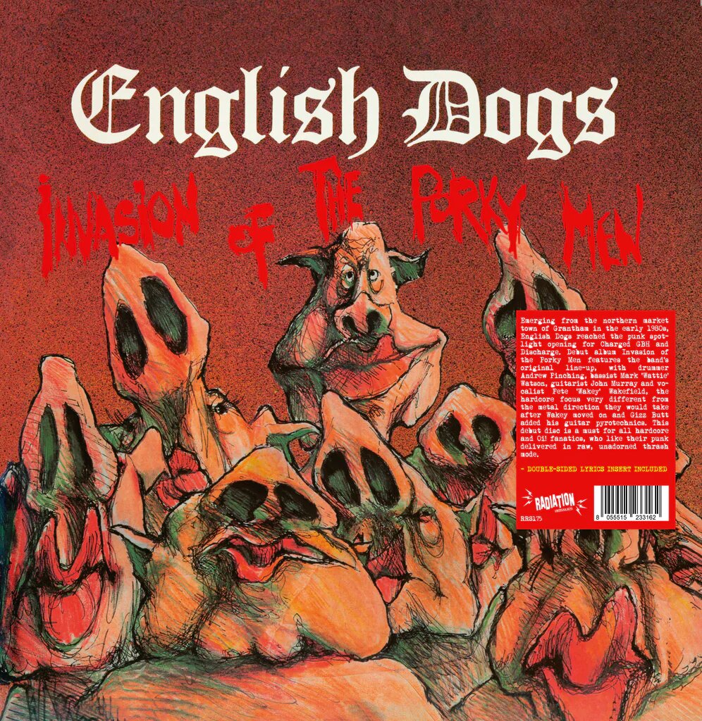 English Dogs - Invasion Of The Porky Men - LP