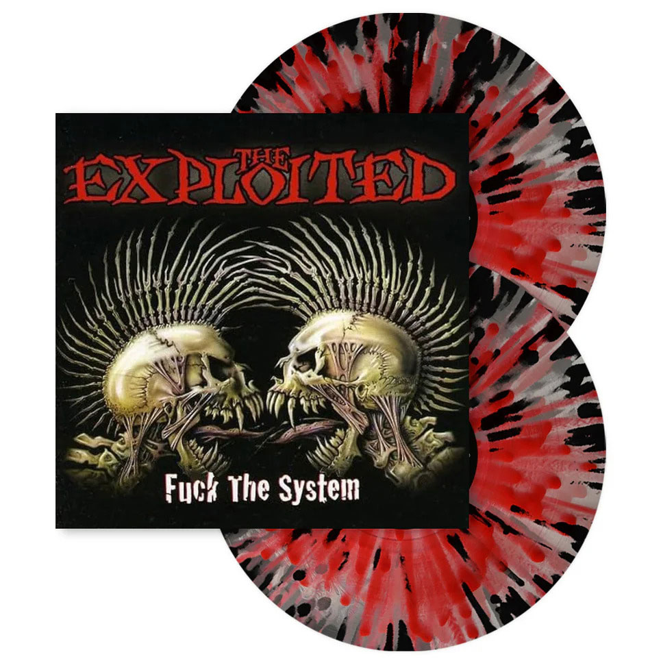 Exploited-The---Fuck-The-System-splatter-lp