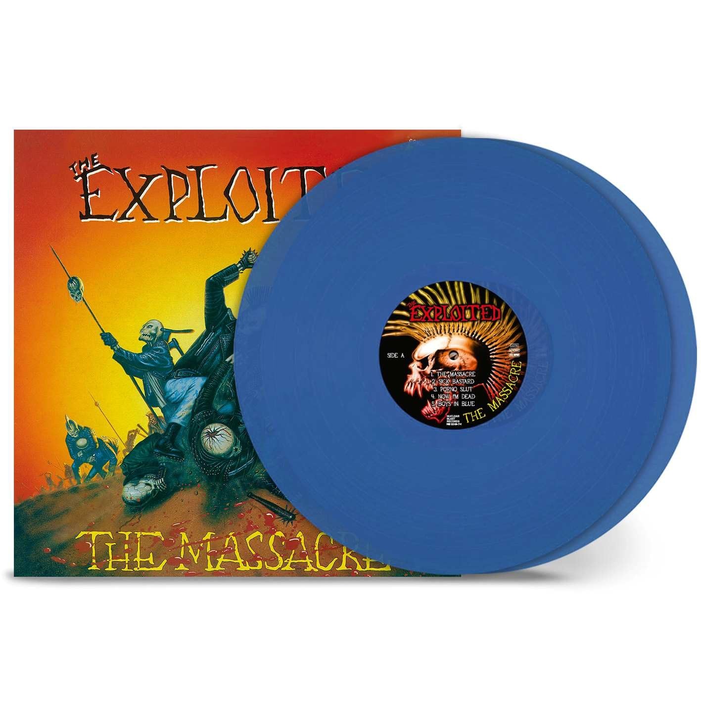Exploited, The - The Massacre (Special Edition)(Blue Vinyl) - 2 x LP
