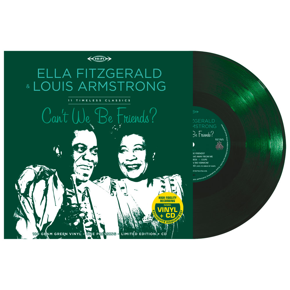 Ella Fitzgerald & Louis Armstrong - Can´t We Be Friends? (Green Vinyl)(RSD2020) 