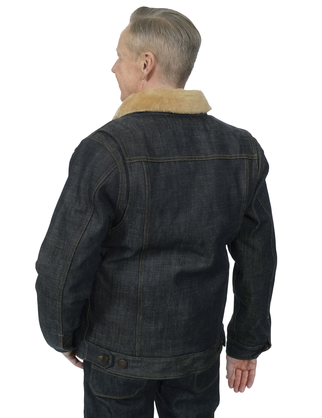 Freenote Cloth - RJ-2 Denim Shearling 