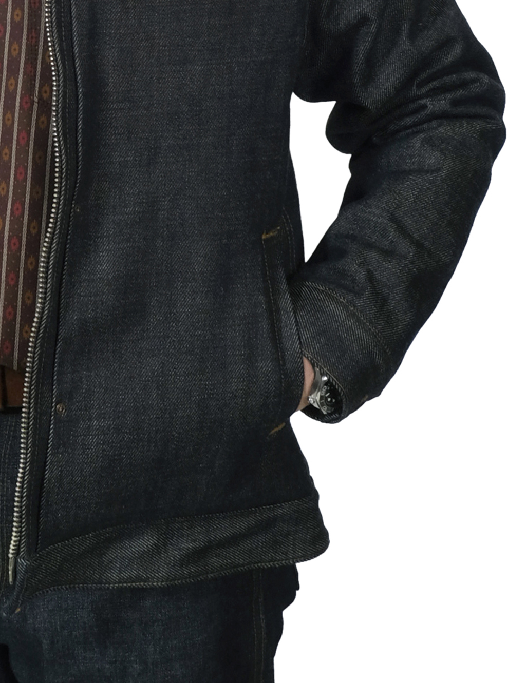 Freenote Cloth - RJ-2 Denim Shearling 