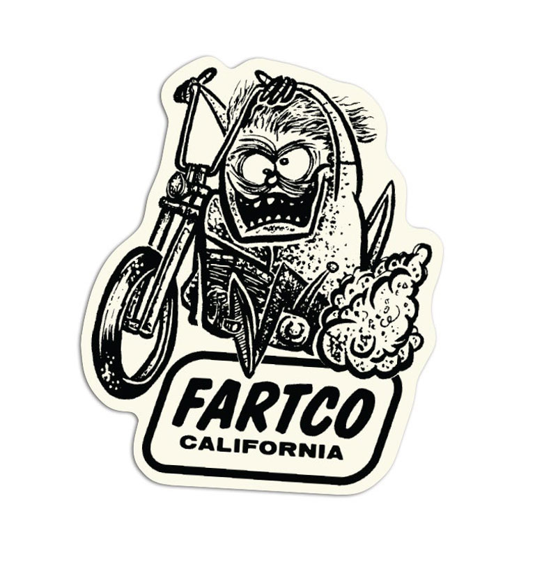 Fartco---Chopper-Sticker