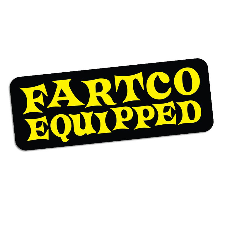 Fartco---Equipped-Sticker