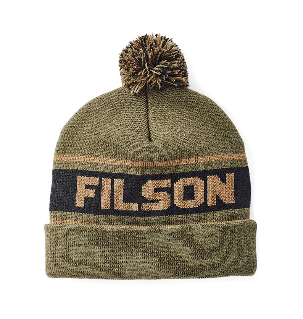 Filson - Acrylic Logo Beanie - Army Green