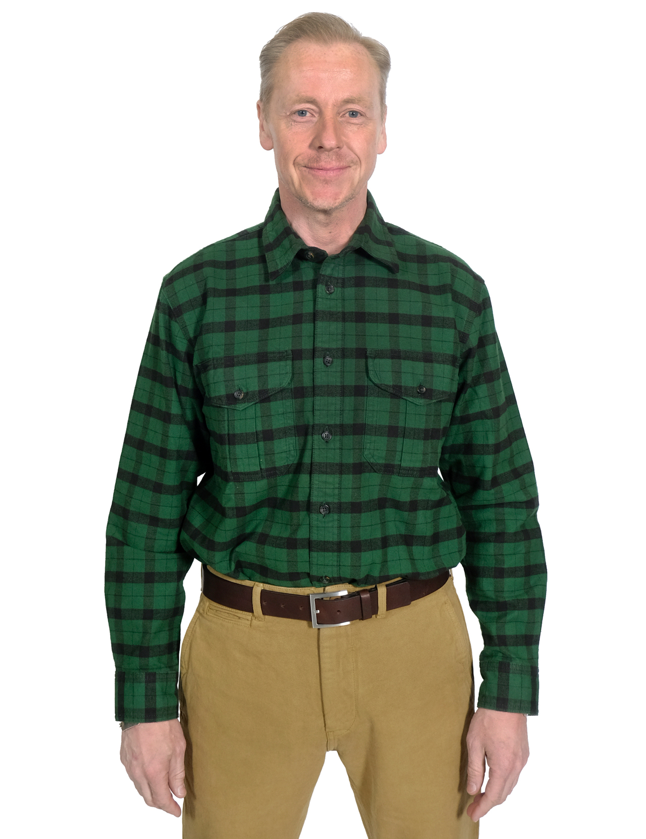 Filson - Alaskan Guide Shirt - Bottle Green/Black